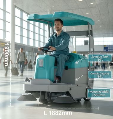 凯迪斯S8驾驶式扫地车 单位大院蹊径落叶灰尘清扫车嘉兴工厂店
