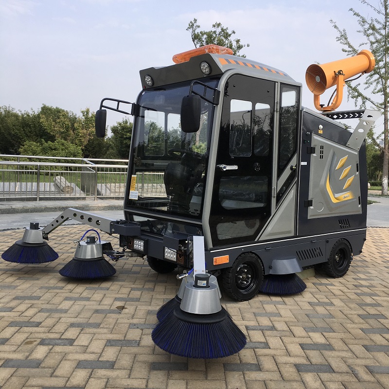 三朋SP战狼四轮七刷扫地车 园区街道厂区校园保洁清扫车